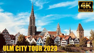 4K Ulm City Tour 2023 - 4K Ulmer Stadtrundfahrt 2023