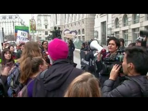 May Day protesters