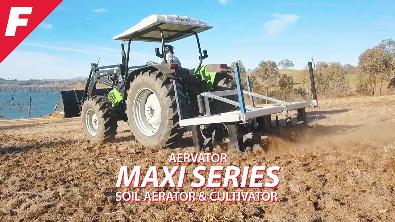 Aervator Maxi Series Soil Aerator & Cultivator YouTube