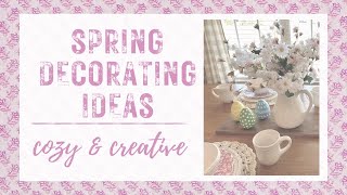 Spring Decorating Farmhouse Table  Settings + More 