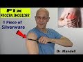 Correct Frozen Shoulder Using 1 Piece of Silverware - Dr Alan Mandell, DC