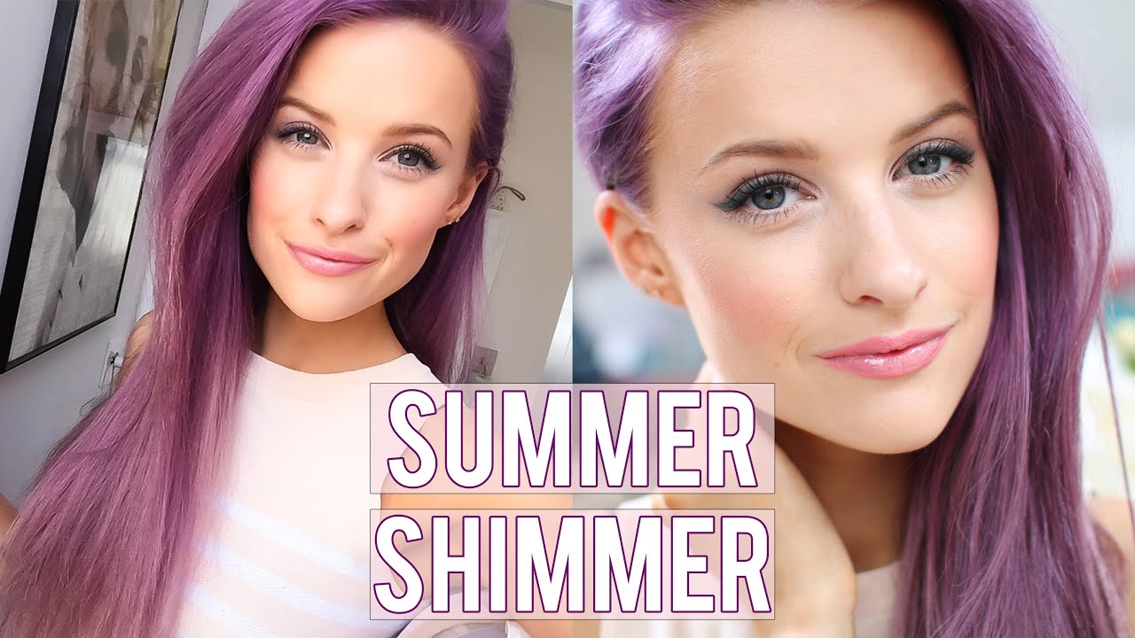 Summer Shimmer Drugstore Routine | Inthefrow
