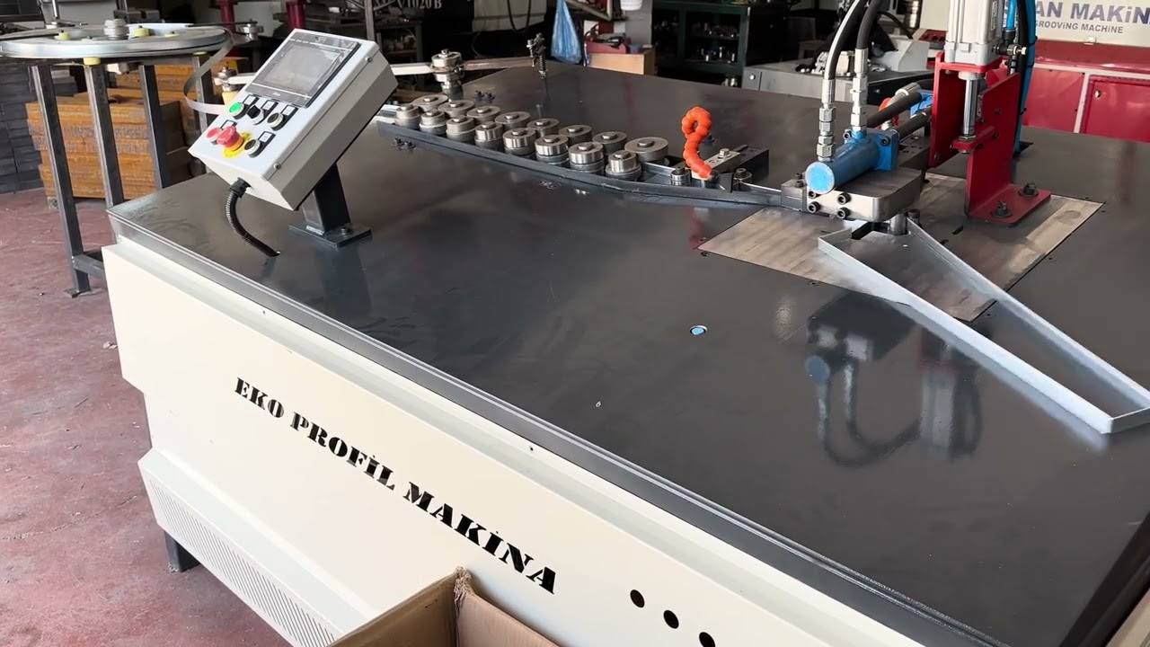 EKO PROFİL MAKİNA - Automatic inner frame machine for bag filters