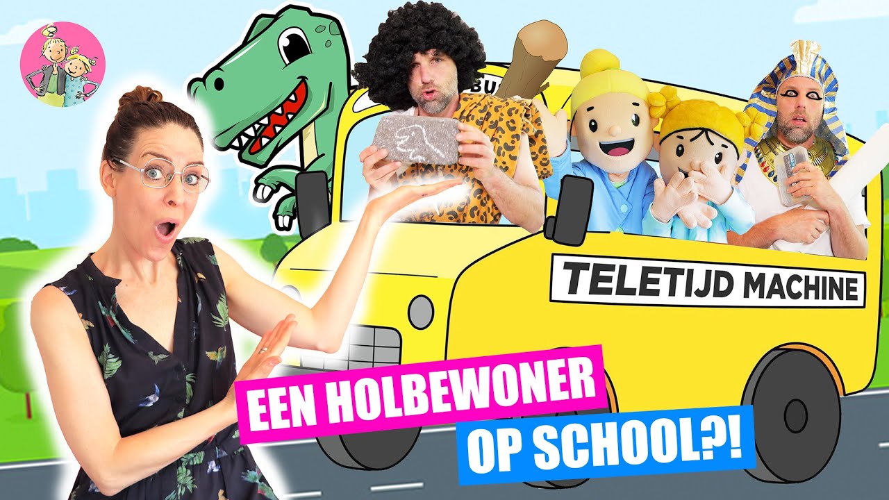 DE ZOETE ZUSJES LEREN ALLES OVER LEZEN MET DE TELETIJD MACHINE! ♥