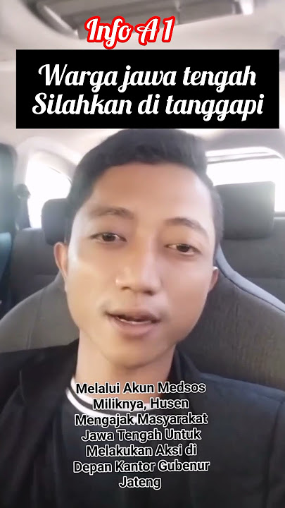 husein mengajak masyarakat jawa tengah,bertemu gubernur lutfi #bupatipati #sudewo #pativiral #dona