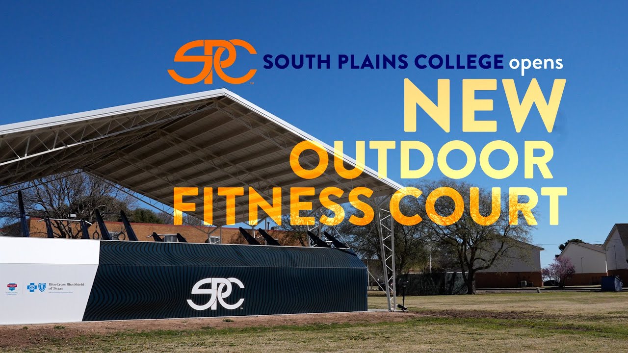 The Judy Bryant Outdoor Fitness Court at SPC!