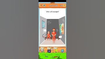 Braindom 2 level 188 who will escape Walkthrough solution / Braindom 2 level 188 Solution