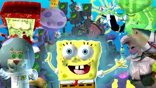 All Bosses [Ultra Hard Nightmare Mode] - SpongeBob Battle for Bikini Bottom (Perfect | No Damage) 4K