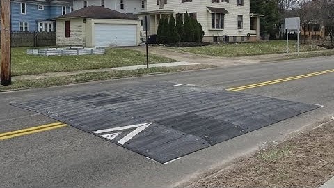Speeding concerns in Akron: City to install dozens of speed tables
