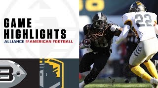 Birmingham Iron Vs. San Diego Fleet Aaf Week 6 Game Highlights