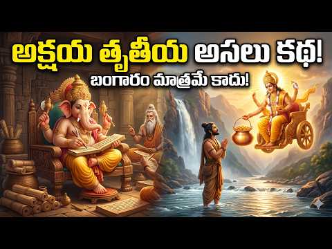 అక్షయ తృతీయ వెనక దాగిన నిజమైన కథ || Telugu Traditions || #telugutraditions #bhakti