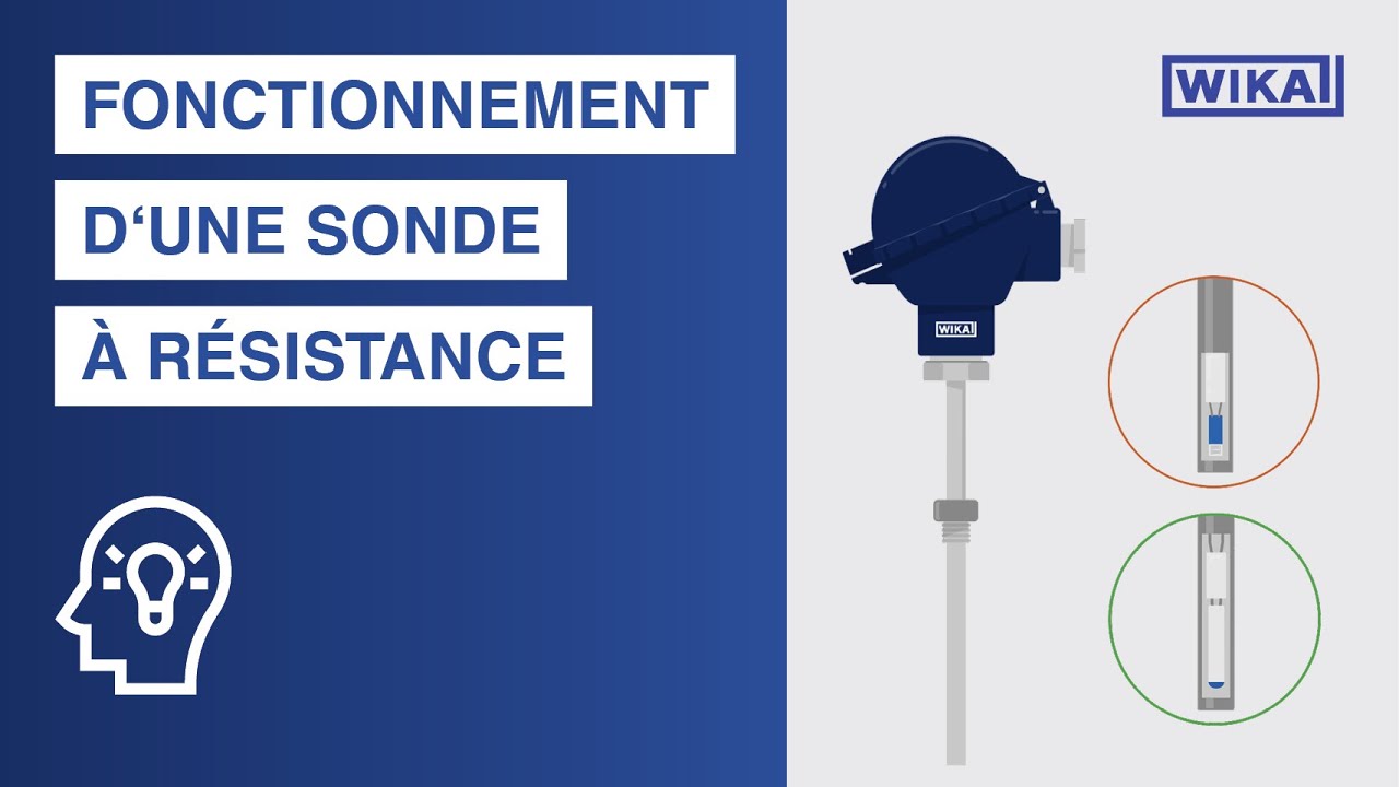 Comment fonctionne une sonde à résistance ? Sondes à résistance selon IEC 60751