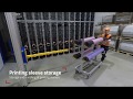 Printing sleeve storage