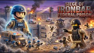 🚨🏛️ LEGO Blue Army vs Raiders: Siege of Ironbar Federal Prison ⚔️🔥