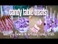 CANDY TABLE TREATS FOR FIRST BIRTHDAY | BUTTERFLY THEMED CANDY TREATS FOR DESSERT BAR 2020