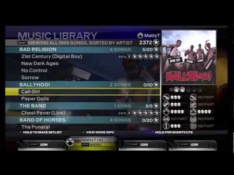 RB3 (RBN): Cali Girl by Ballyhoo! X Drums 5stars [97%]