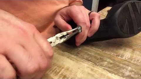 How To Replace Broken Tip Of A High Heel Shoe