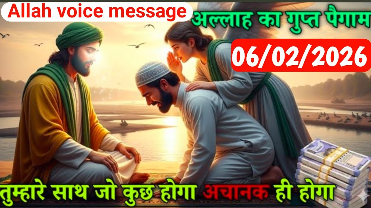 ✅06 February 2026 : Allah ka pagam. Tomhare saat jo kuch hoga achanok hoga. #islamic 