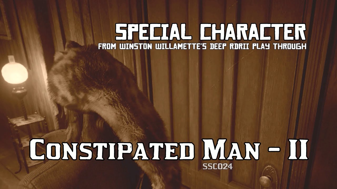 Constipated Man - II - Special Character [RDRII] - YouTube