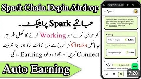 Sparkchain Airdrop Full Guide || Spark Chain Airdrop Copy Of Grass Airdrop