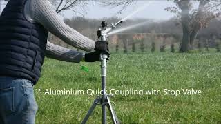Quick Coupling with Stop valve #yuzuak #irrigation #agriculture #riego  #quickcoupling