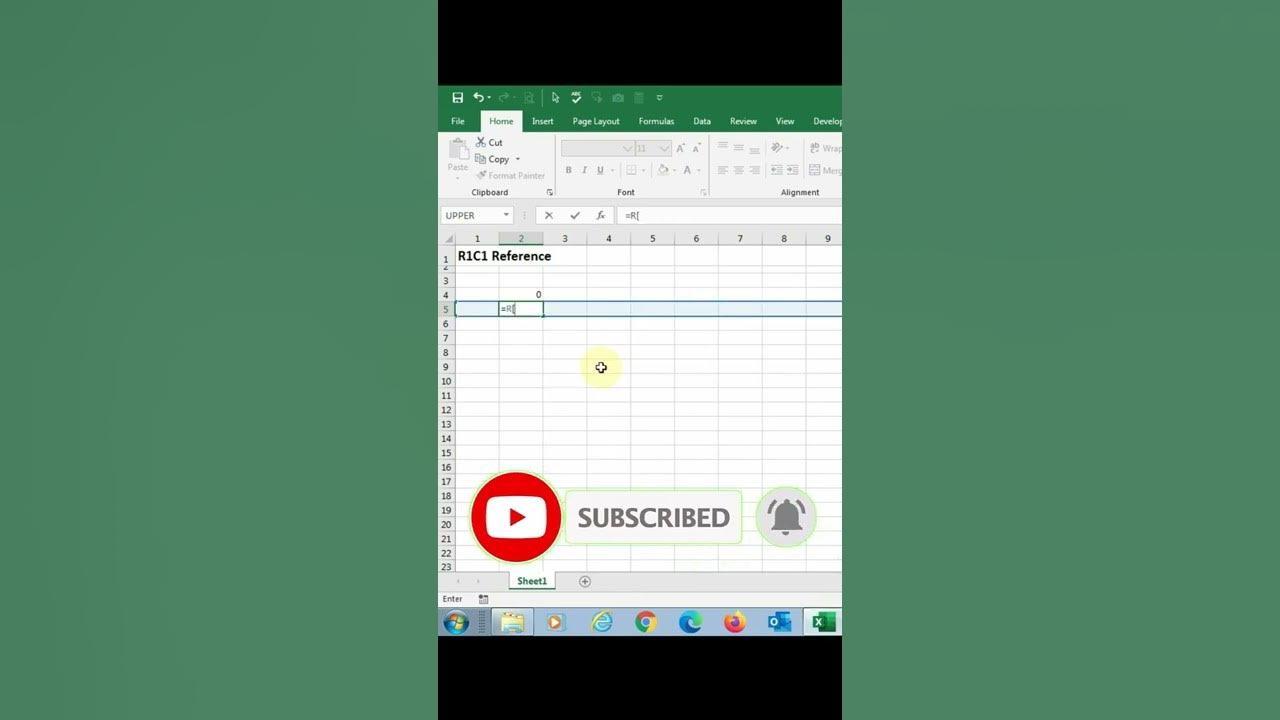 How to use r1c1 referencing in excel r1c1 reference in ms excel