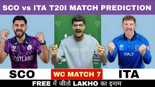 SCO vs ITA Dream11 Prediction | SCO vs ITA Dream11 | Scotland vs Italy T20 Match screenshot 3