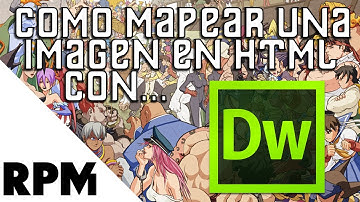 Tutorial. Cómo mapear en HTML con Dreamweaver CS6