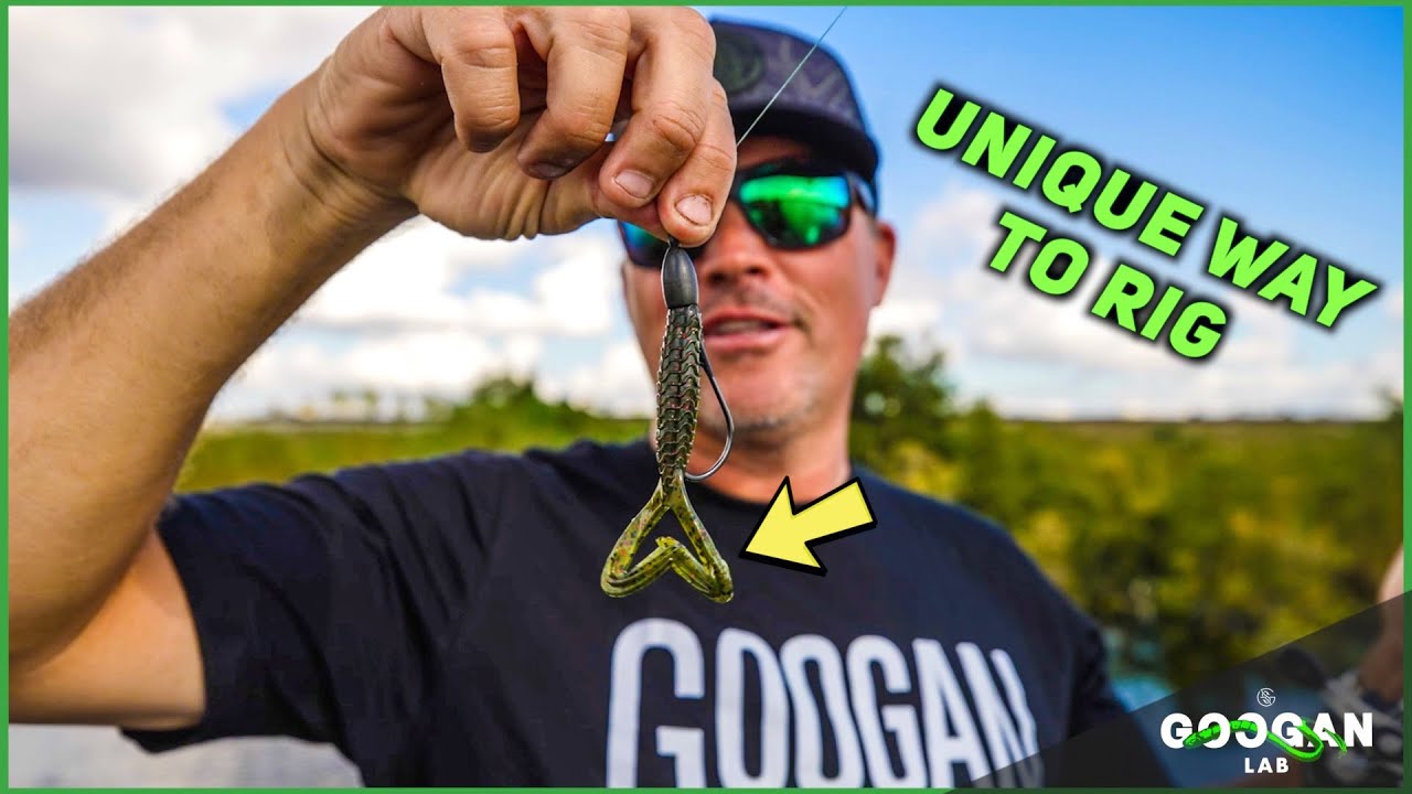 UNIQUE WAY TO RIG the Googan LOVE GRUB! ( Bass Fishing Tips