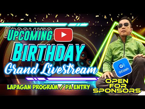 Ermin O. is live / DAY 08 PAENTRY FOR BIRTHDAY GLS / LAPAGAN / PAETRY