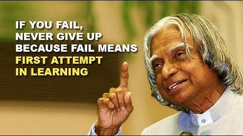 A P J Abdul Kalam | Manage Failure and Success 2018 | Inspirational Lesson For Lifetime 2018