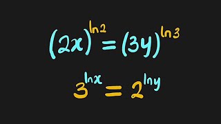 System of Logarithmic and Exponential Equations