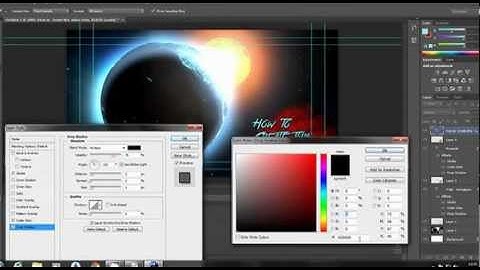 How to create a video or video intro through Adobe Photoshop CS6 (Part 2)