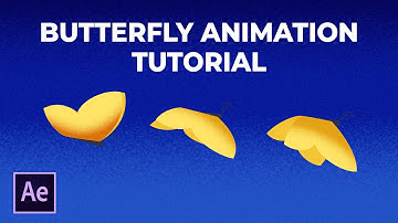 How to animate a Butterfly in After Effects Tutorial