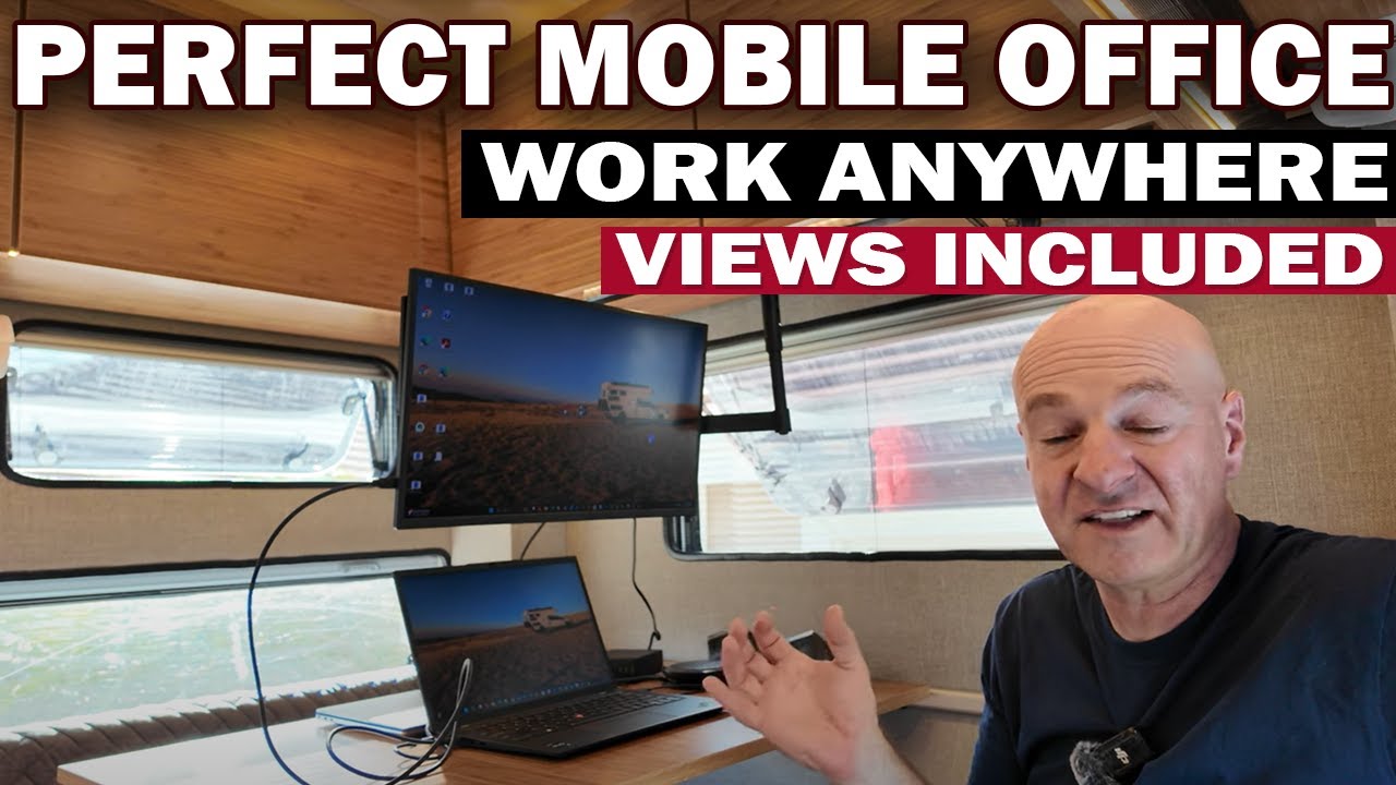 Ultimate Mobile Office Tour | Full Remote Work Setup in an Overlanding ...