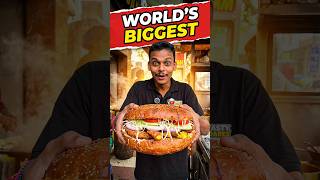 World's Biggest Burger Ever Made! ??? #shorts