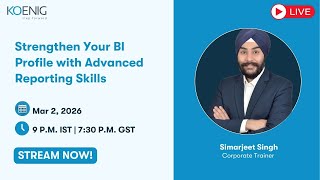 Strengthen Your BI Profile with Advanced Reporting Skills