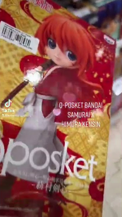 Q POSKET ACTION FIGURE SAMURAI X HIMURA KENSIN BATOSAI ORIGINAL