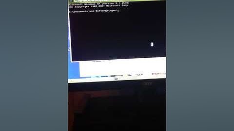 How to enter command prompt windows xp ibm pc