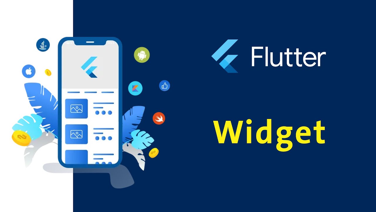 widget flutter -الواجهات - YouTube