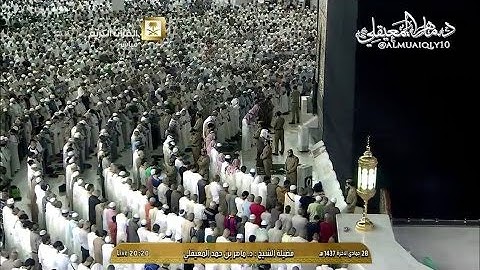 عشائية ندية عذبة من الشيخ د. ماهر المعيقلي لفواتح سورة النحل || ليوم الأربعاء ٢٨-٦-١٤٣٧هـ ᴴᴰ