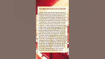 Tử vi ngày 02/03/2023 của 12 con giáp