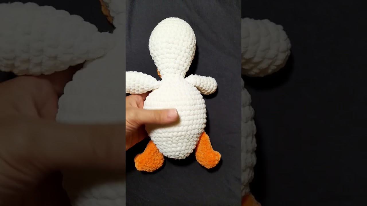 duck snuggle baby toy, toddler goose plush toy