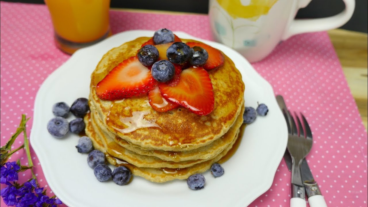 Pancakes (Hotcakes) de Avena - ¡Deliciosos y Fáciles! - Mi Cocina Rápida | Mi Cocina Rápida - Karen