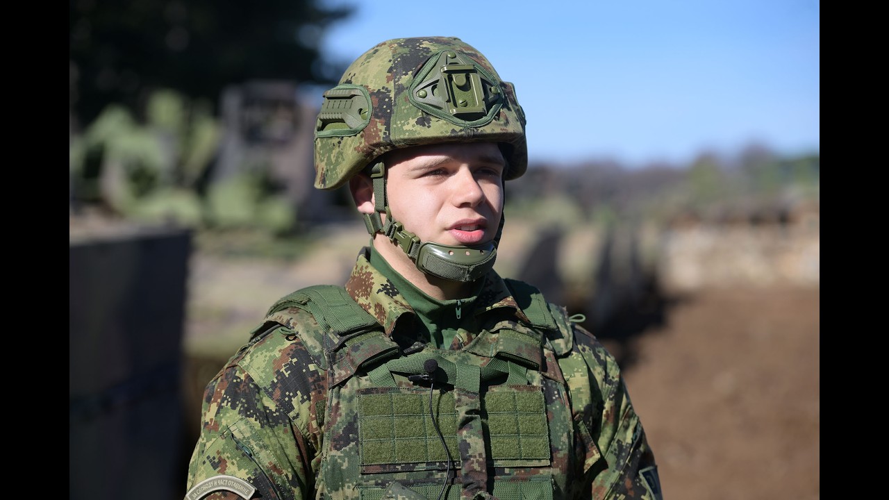 Potporučnik Andrija Stefanović | Taktička ubežbavanja i bojeva gađanja jedinica Kopnene vojske