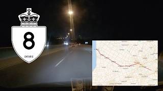 Ontario Highway 8 - Astrophotography drive (FULL ROUTE)