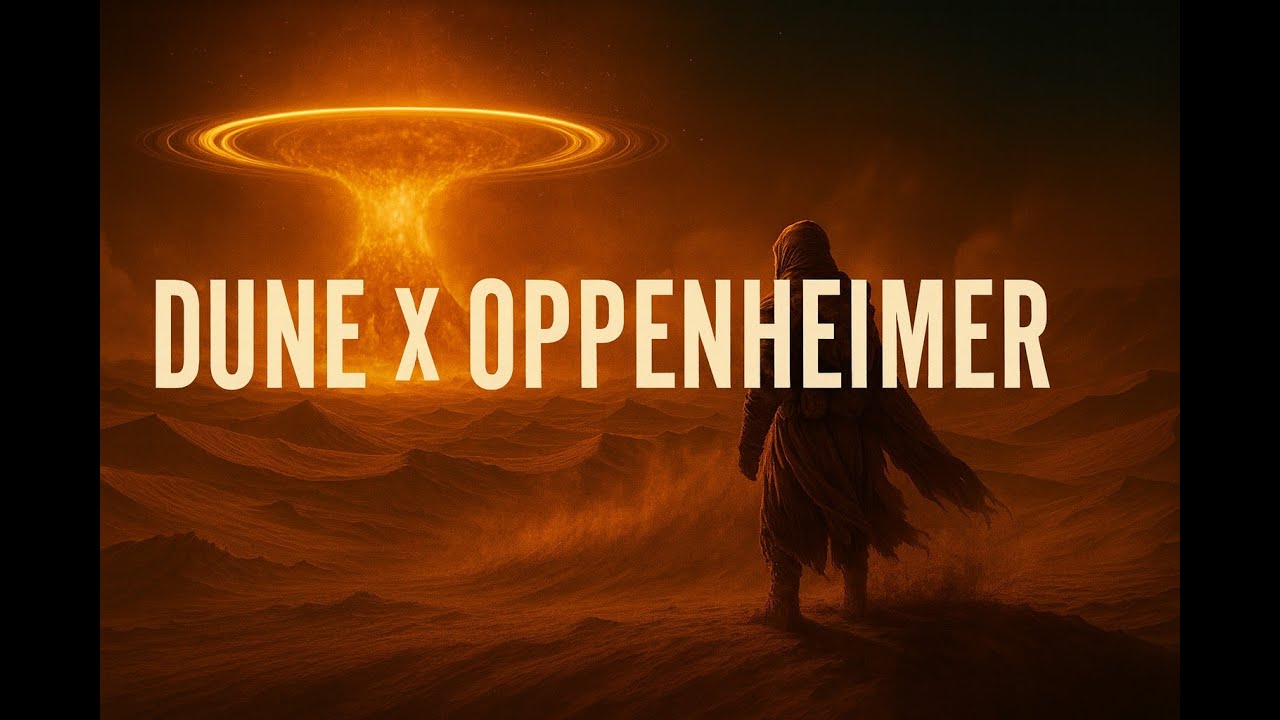 Dune × Oppenheimer — 1 Hour Cinematic Ambient Mix | Deep Desert, Nuclear Glow, Study & Relax