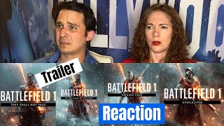 Battlefield 1 All DLC Trailers Reaction