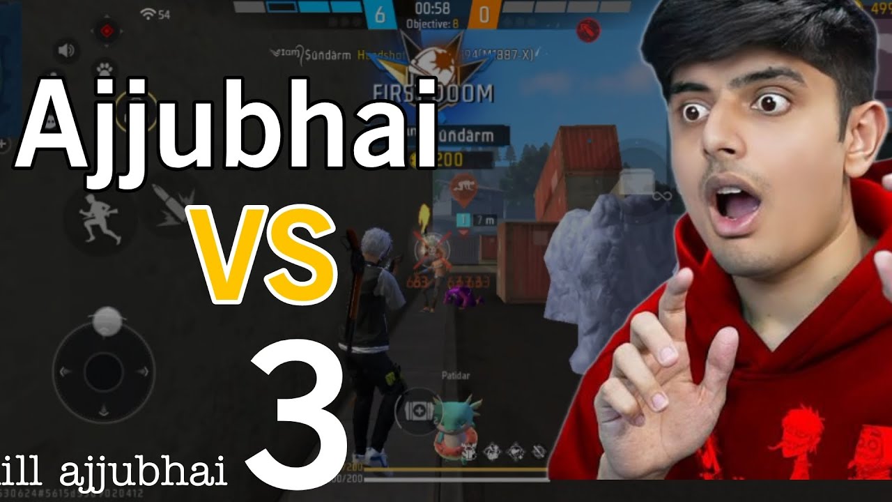 Ajju bhai ko hand shot 💥☠️ 