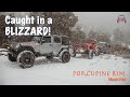 Caught in a Blizzard in Moab! | Porcupine Rim